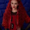 Kylie Cantrall Descendants The Rise Of Red Studded Leather Jacket - Image 7