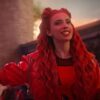 Kylie Cantrall Descendants The Rise Of Red Studded Leather Jacket