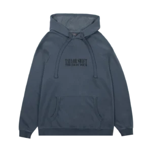 Taylor Swift The Eras International Tour Washed Blue Hoodie