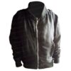 Yeimi Montoya The Queen of Flow Black Bomber Jacket - Image 2