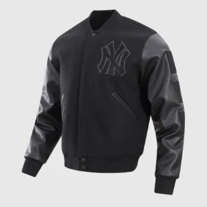 New York Yankees Black Varsity Jacket