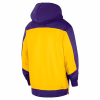 Los Angeles Lakers Showtime Nike Dri-FIT NBA Full-Zip Hoodie