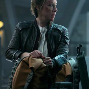 Lost In Space Molly Parker Leather Jacket
