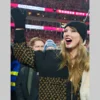 Taylor Swift Louis Vuitton Monogram Jacquard Knit Jacket - Image 3