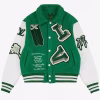 Louis Vuitton Green Varsity Jacket
