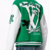 Louis Vuitton Green Varsity Jacket