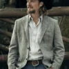 Luke Grimes Yellowstone S03 Grey Blazer - Image 2