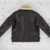 Navy M-445A Flight Leather Shearling Jacket