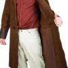 Malcolm Reynolds Firefly Brown Suede Coat - Image 3