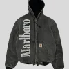 marlboro carhartt jacket grey