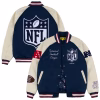 NFL GOLF WANG Letterman Full-Snap Jacket