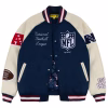 NFL GOLF WANG Letterman Full-Snap Jacket