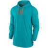 Miami Dolphins Sideline Hoodie Performance Long Sleeve T-Shirt - Image 2