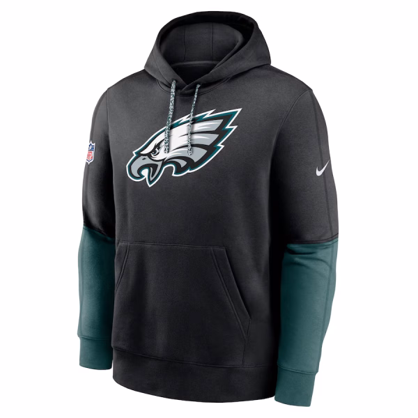 Philadelphia Eagles Crucial Catch Club Hoodie - Image 2