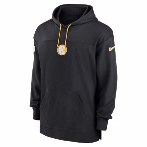 Alternative view of Pittsburgh Steelers Sideline Black Hoodie