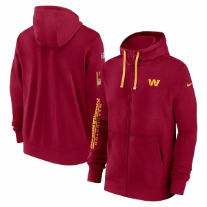 Washington Commanders Zip Up Hoodie