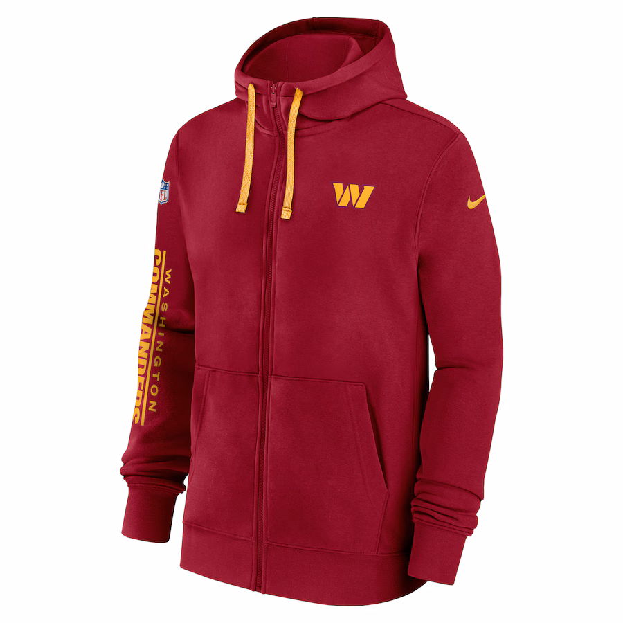 Washington Commanders Zip Up Hoodie - Image 3
