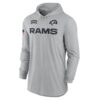 2024 Los Angeles Rams Salute to Service Long Sleeve Hooded T-Shirt - Image 2