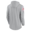 2024 Los Angeles Rams Salute to Service Long Sleeve Hooded T-Shirt - Image 3