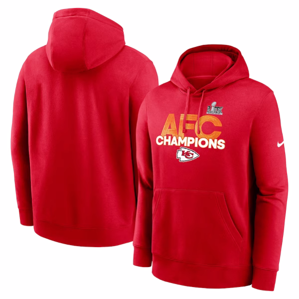 Kansas City Chiefs Nike 2024 AFC West Champions Hoodie