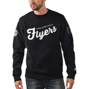 Philadelphia Flyers Starter x NHL Black Ice Hoodie