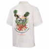 Philadelphia Eagles Tommy Bahama White Coconut Matchup Camp Throwback Button-Up Shirt
