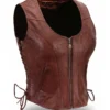 Michonne The Walking Dead Leather Vest - Image 2