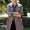 my life is murder lucy lawless trench coat brand