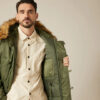 N3B Green Parka Jacket - Image 2