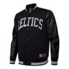 Boston Celtics Black Varsity Jacket