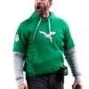 Nick Sirianni Eagles Kelly Green Hoodie - Image 4