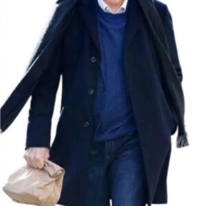 Only Murders In the Building S02 Steve Martin Black Trench Coat