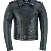 premium leather terminator marlon brando biker motorcycle jacket 462686