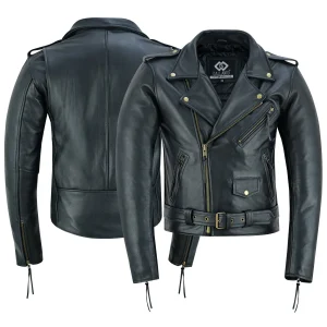 Marlon Brando Terminator Leather Jacket