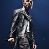 Lil Pump Studded Leather Jacket - Image 2