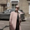 Ted Lasso S03 Rebecca Welton Pink Coat