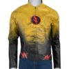 The Reverse Flash Yellow Leather Jacket