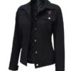 Rip Wheeler Yellowstone Black Jacket For Women