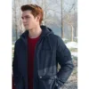 KJ Apa Riverdale Blue Cotton Hoodie - Image 3