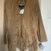 Women's Cripple Creek Fringed Suede Leather Jacket