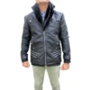 WWE Seth Rollins Black Leather Jacket