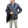 WWE Seth Rollins Black Leather Jacket