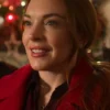 Falling for Christmas Sierra Belmont Red Coat - Image 2