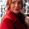 Falling for Christmas Sierra Belmont Red Coat