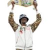 WalterSnoop Dogg Death Row Leopard Track Jacket