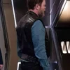 Harry Mudd Star Trek Discovery Black Leather Vest
