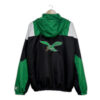 starter eagles pullover jacket