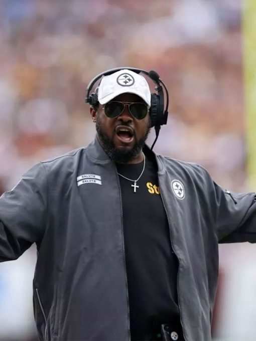 steelers salute to service bomber jacket
