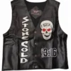 WWE Stone Cold Steve Austin 316 Skull Leather Vest