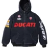 supreme ducati hooded work jacket